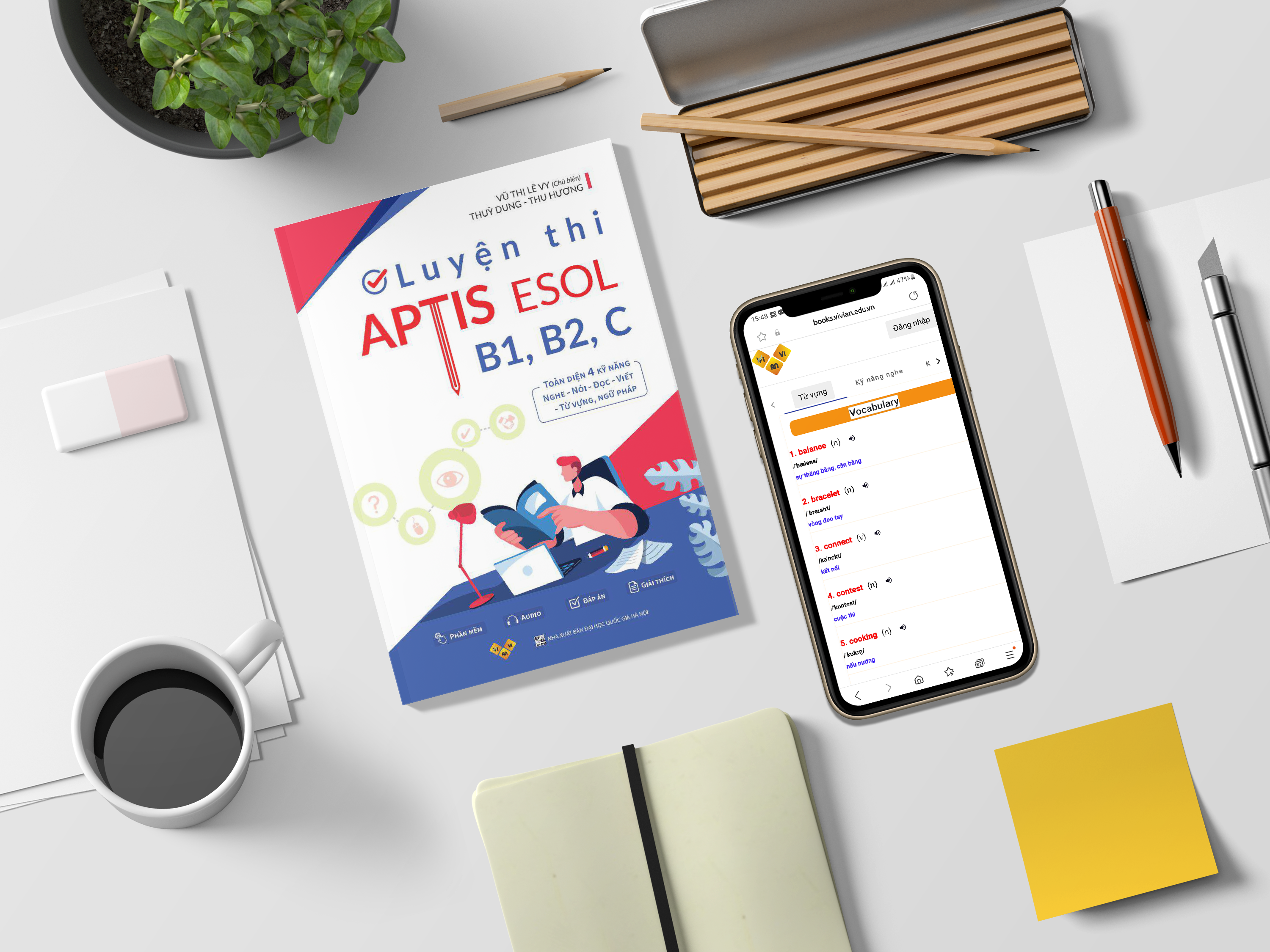 Sách Luyện thi Chứng chỉ APTIS ESOL B1, B2, C 4 kỹ năng ảnh 4