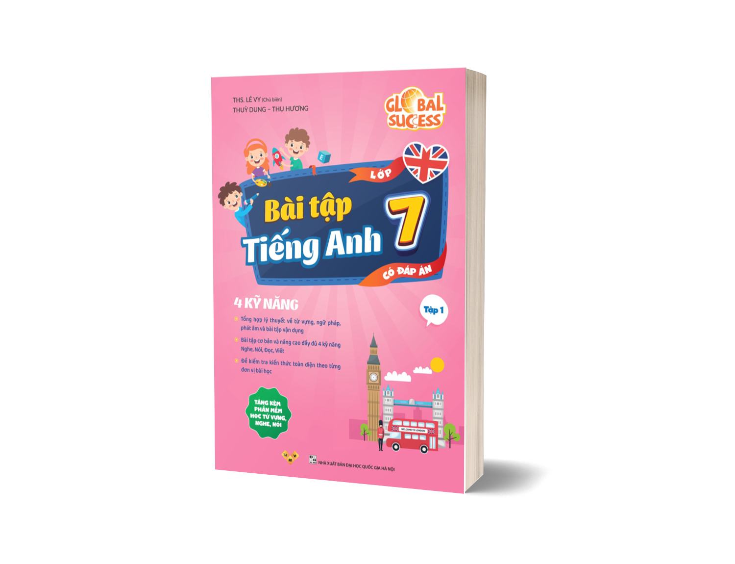Sách Bài tập tiếng Anh lớp 7 Global Success, 4 kỹ năng (Có đáp án) Tập 1 ảnh 4