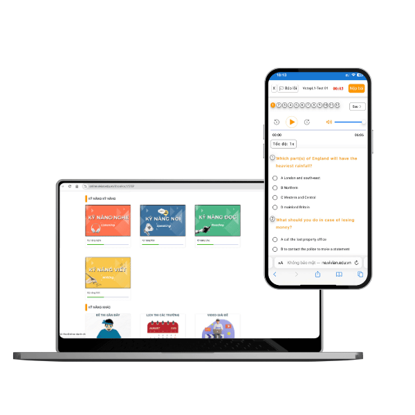 Khóa học VSTEP Online