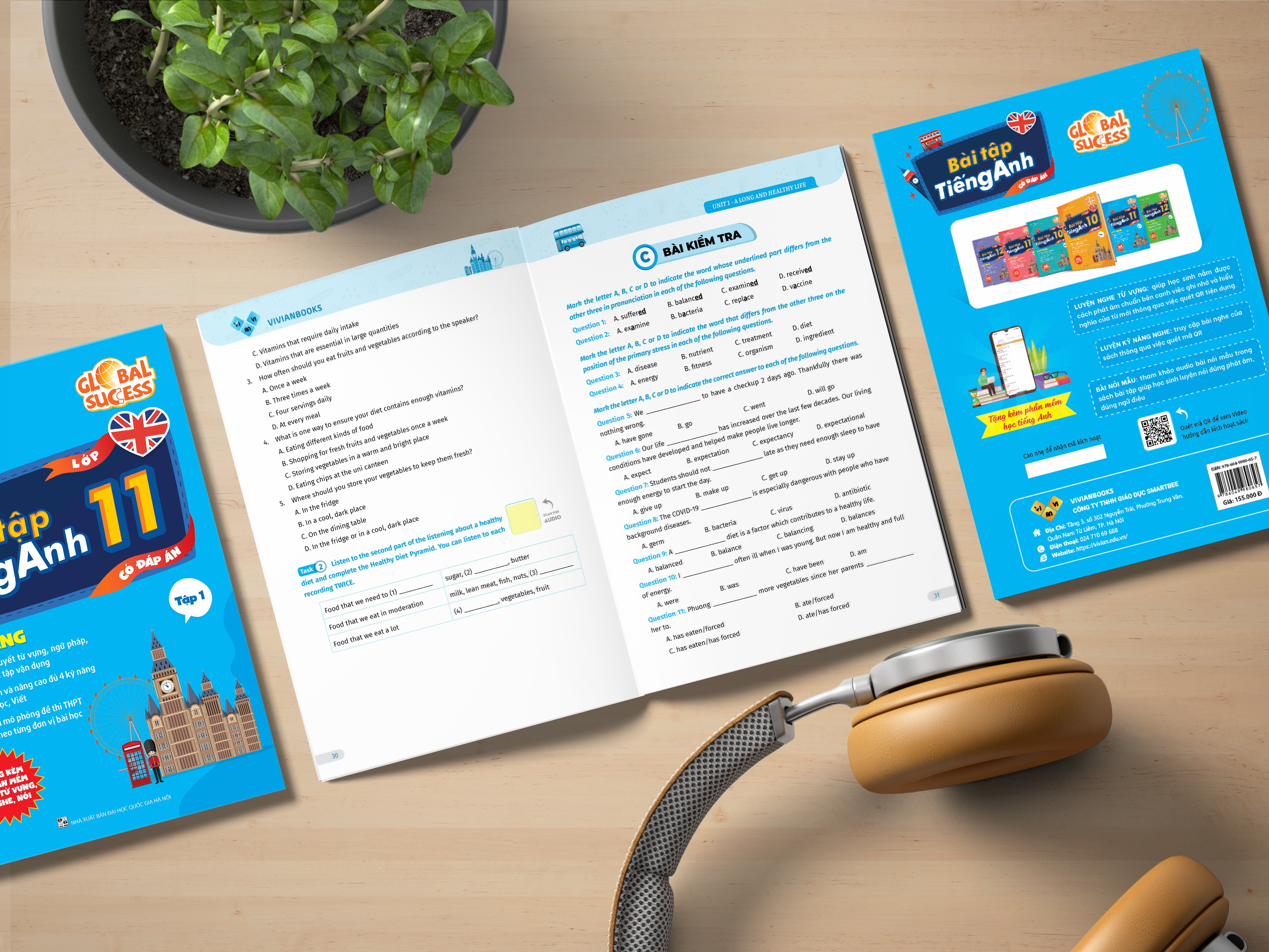 Sách bài tập tiếng Anh lớp 11 Global Success 4 kỹ năng (Có đáp án) – Tập 1 ảnh 5