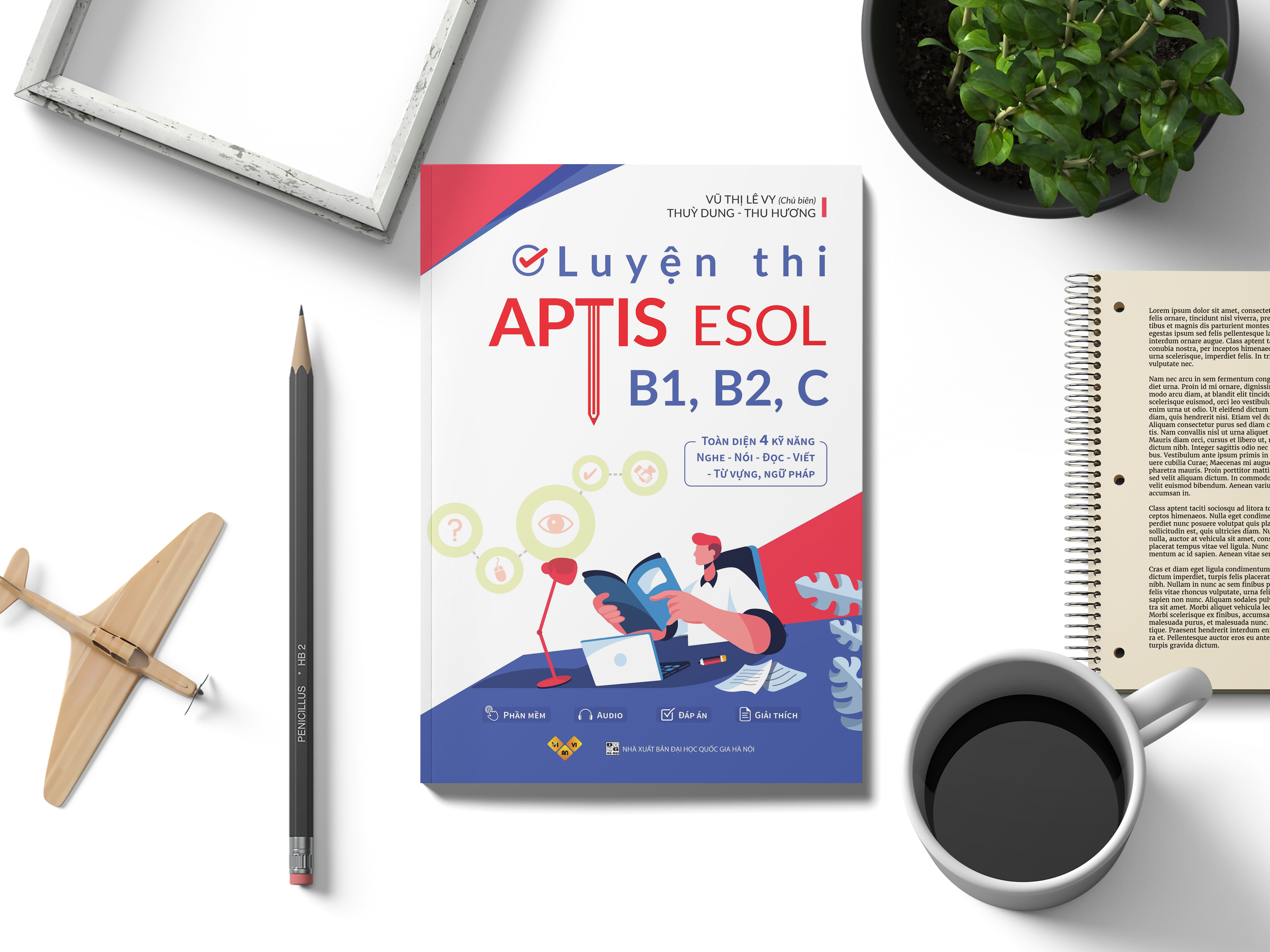 Sách Luyện thi Chứng chỉ APTIS ESOL B1, B2, C 4 kỹ năng ảnh 1