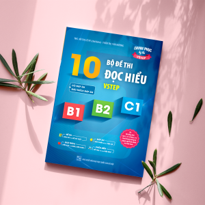 Sách 10 bộ đề thi Đọc hiểu Vstep B1-B2-C1 (tiếng Anh bậc 3,4,5)|Ôn thi TOEFL iBT, Vstep reading ảnh 1
