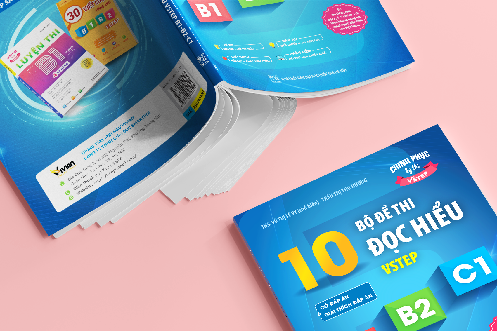 Sách 10 bộ đề thi Đọc hiểu Vstep B1-B2-C1 (tiếng Anh bậc 3,4,5)|Ôn thi TOEFL iBT, Vstep reading ảnh 2