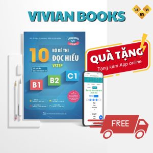Sách 10 bộ đề thi Đọc hiểu Vstep B1-B2-C1 (tiếng Anh bậc 3,4,5)|Ôn thi TOEFL iBT, Vstep reading