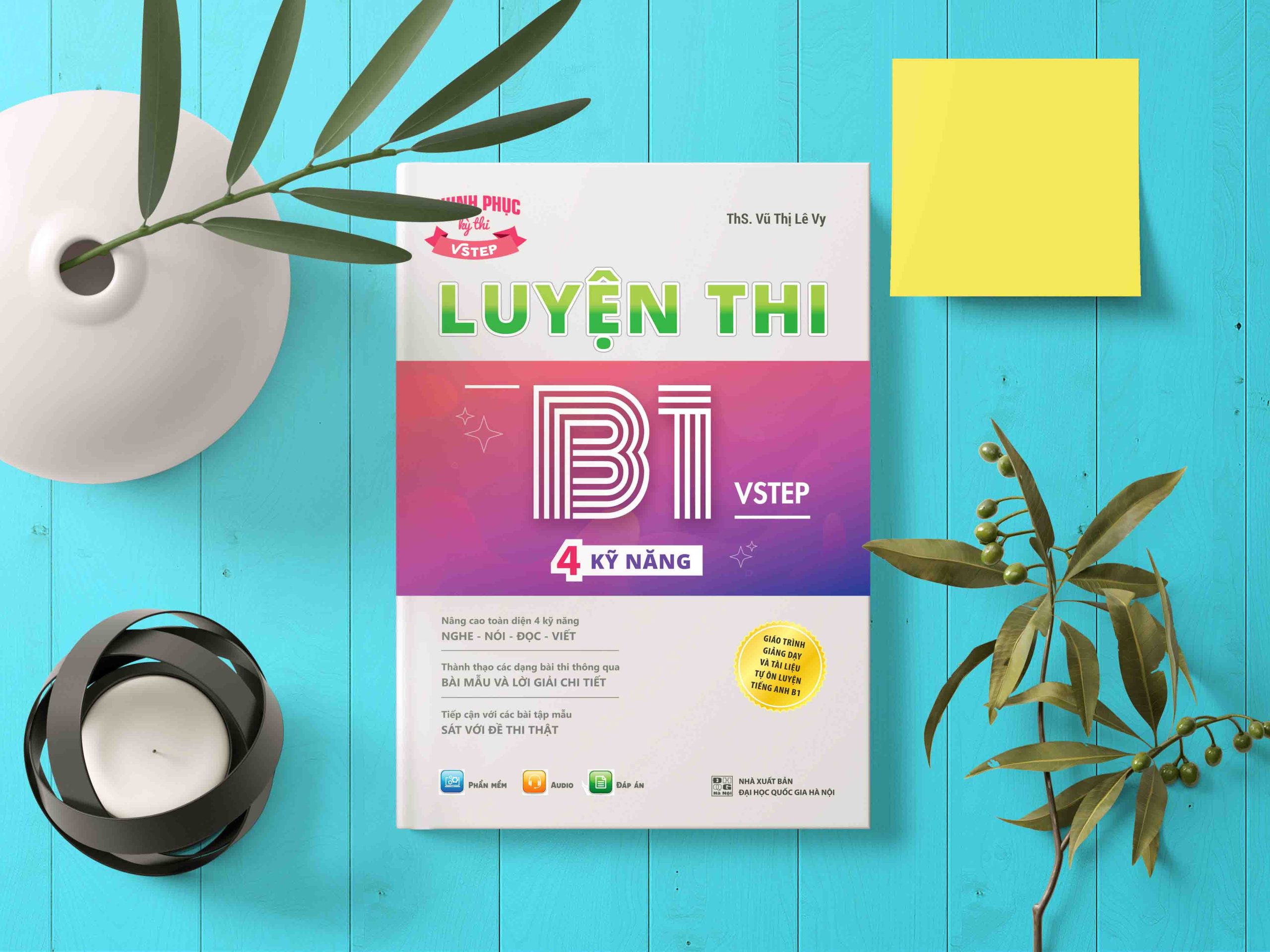 Sách luyện thi B1 VSTEP 4 kỹ năng