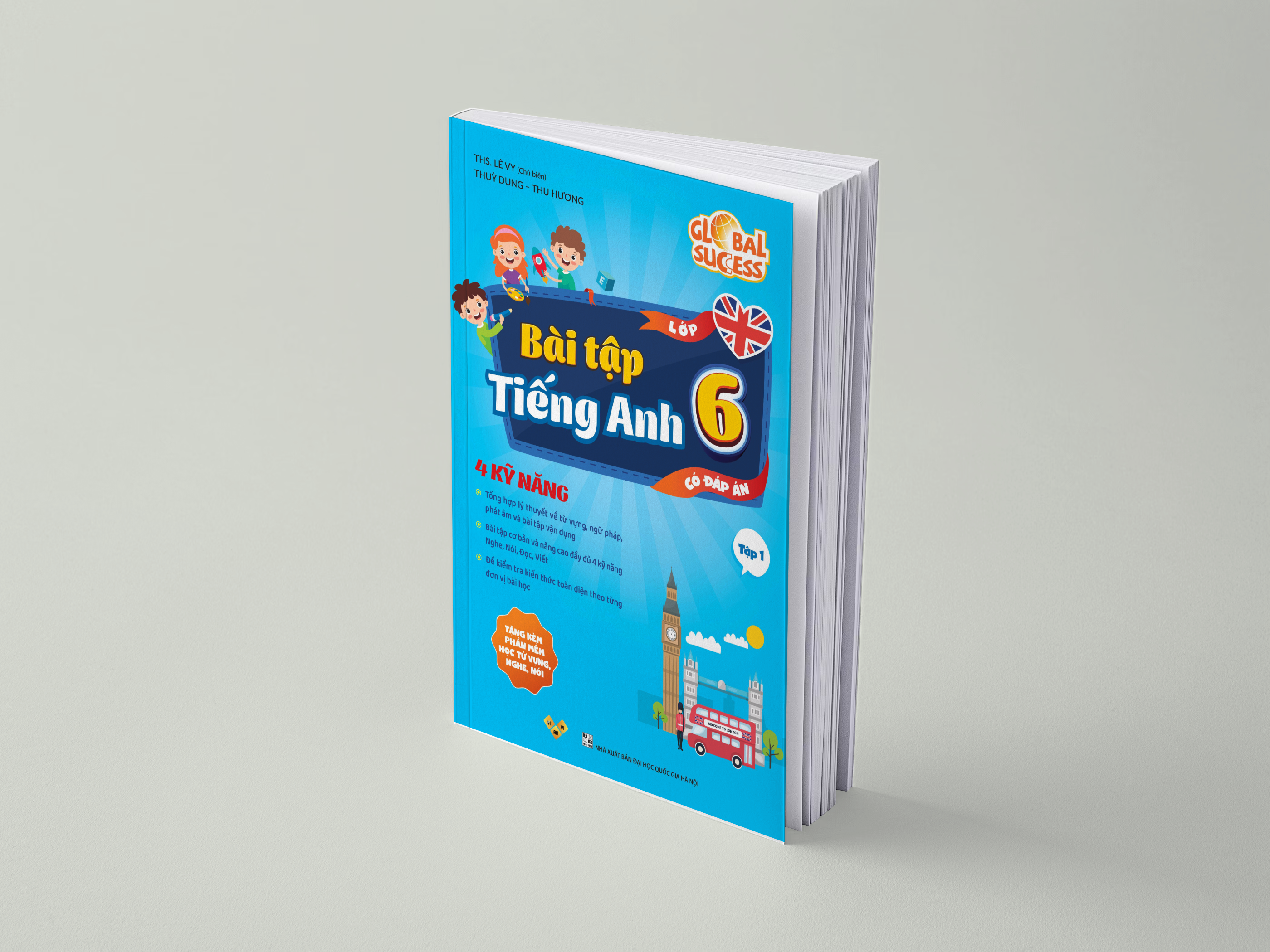 Sách Bài tập tiếng Anh lớp 6 Global Success, 4 kỹ năng (Có đáp án) Tập 1 ảnh 3