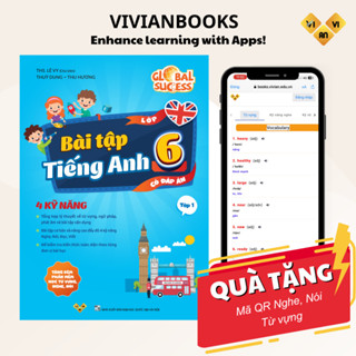 Sách Bài tập tiếng Anh lớp 6 Global Success, 4 kỹ năng (Có đáp án) Tập 1