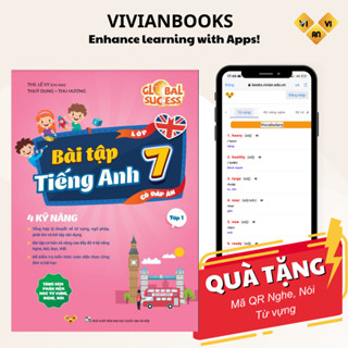Sách Bài tập tiếng Anh lớp 7 Global Success, 4 kỹ năng (Có đáp án) Tập 1